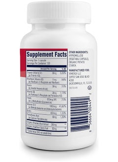 Vimergy Vimergy Adapto B Complex, 120 Servings - High Potency with 8 B Vitamins, Rhodiola & Hawthorn Berry - Supports Mental Energy, Cognition, Mood - Non-GMO, Kosher, Vegan, Paleo, No Gluten, No Soy  - Image 4