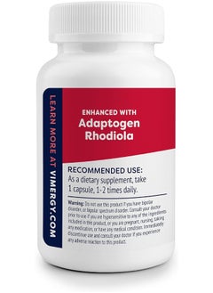 Vimergy Vimergy Adapto B Complex, 120 Servings - High Potency with 8 B Vitamins, Rhodiola & Hawthorn Berry - Supports Mental Energy, Cognition, Mood - Non-GMO, Kosher, Vegan, Paleo, No Gluten, No Soy  - Image 3