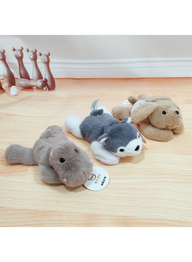 Origin Velvet Chuang Lie Flat Doll Palm Treasure Lie Animal Doll Table With Plush Toy Ornaments Children's Toys-Color:22cm Lying Flat Capybara-Height:See Description In The Color - Image 4