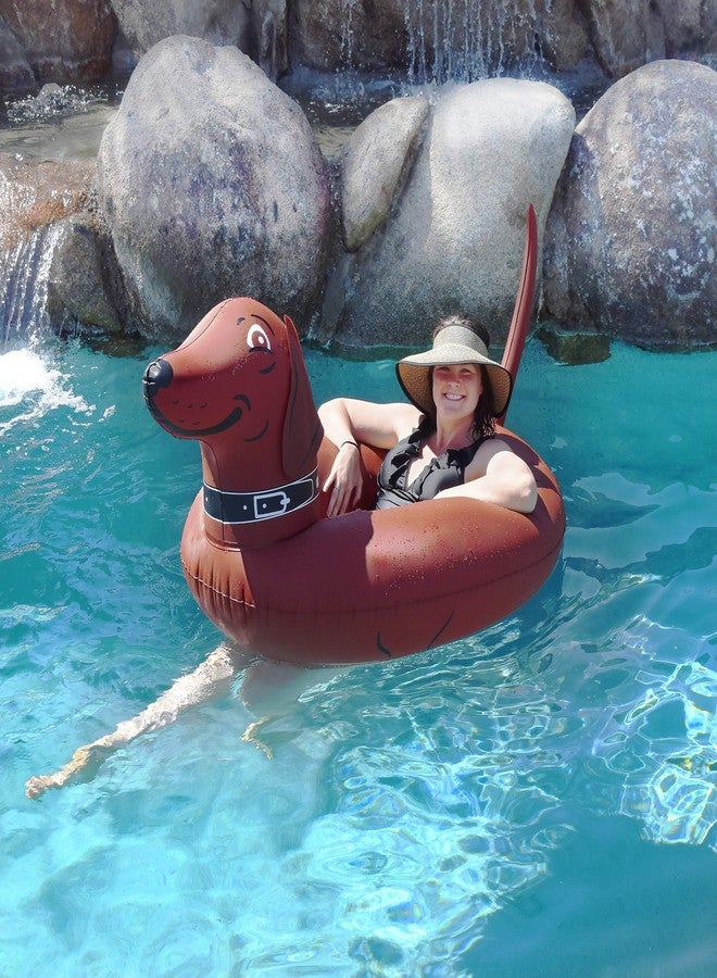 GoFloats Wiener Dog Party Tube Inflatable Raft, Float in Style (for Adults and Kids) - Image 5