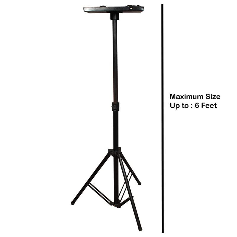 QUARSON Tilt Projector Floor Stand Min 4 feet - Max 6 feet Adjustable from The Ground with Tilt Holding Tray Design 14#9 - Image 2