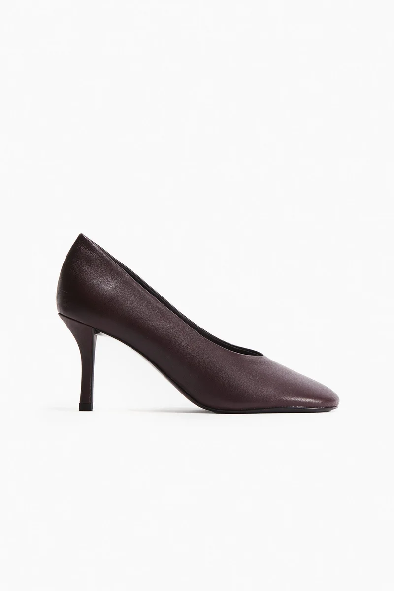 H&M Leather court shoes