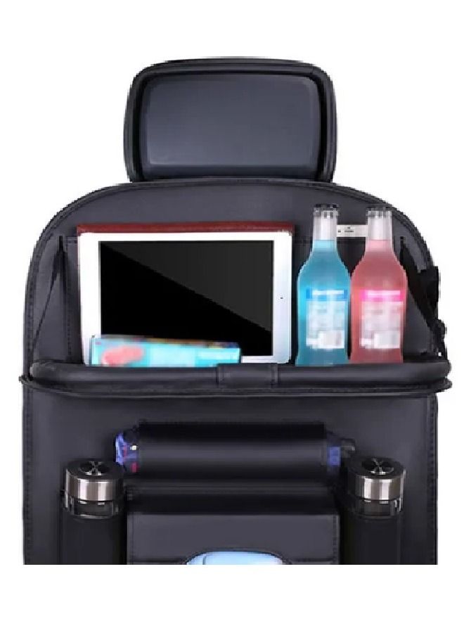 لوح تنظيم قابل للطي يُعلق في كرسي السيارة - Image 5