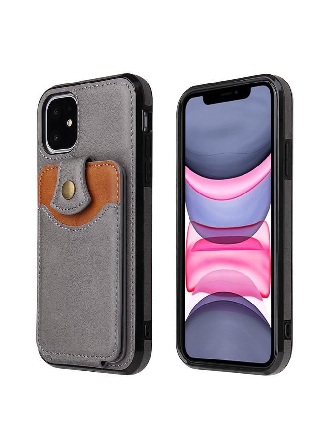 S-TOP Case For iPhone 11 Soft Skin Leather Wallet Bag Phone Case - Image 2