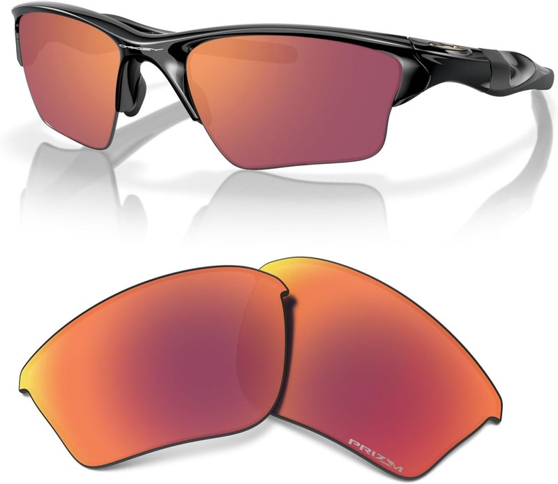 OAKLEY عدسات بديلة أصلية نصف جاكيت 2.0 XL OO9154 للرجال والنساء + حزمة كيس ميكروفايبر - الإطارات غير مشمولة - Image 1