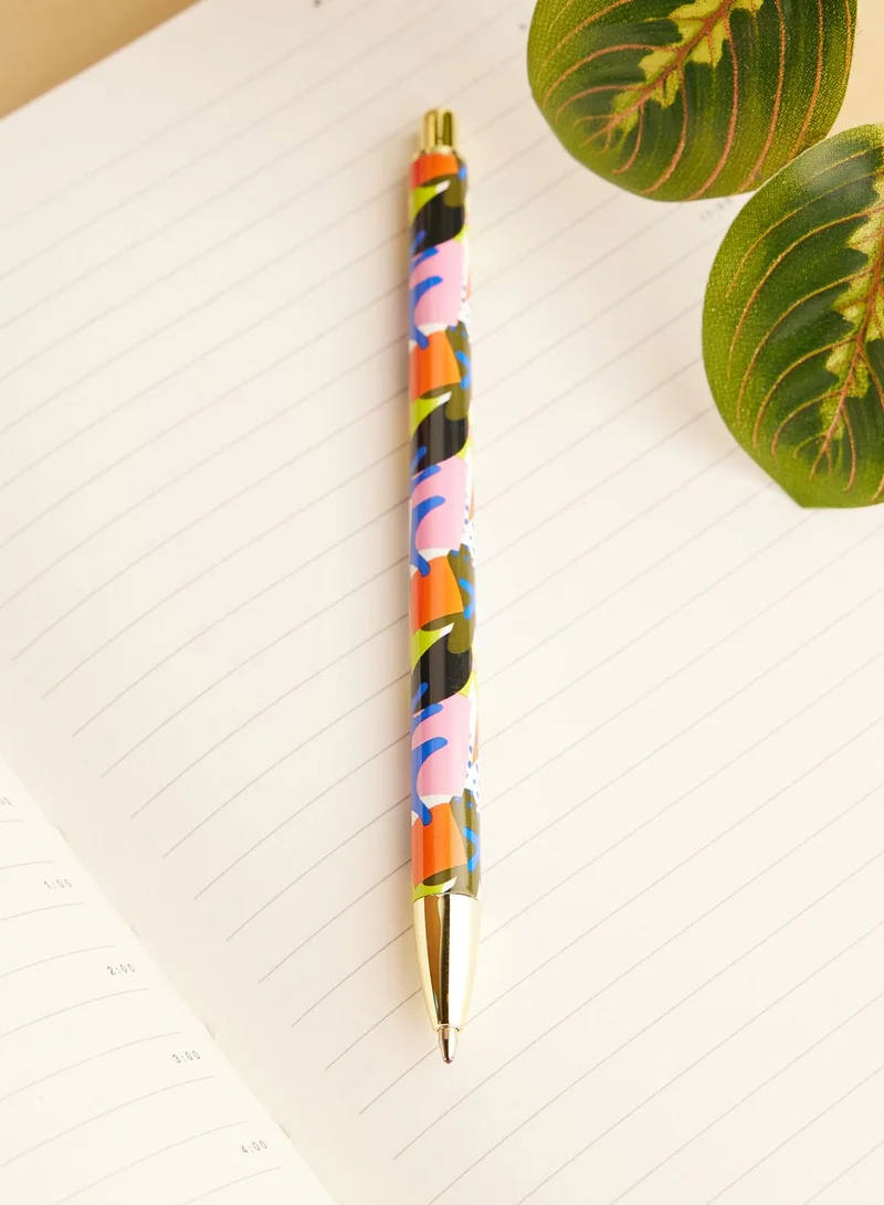 Typo Colorful Patterned Pen Smooth Writing