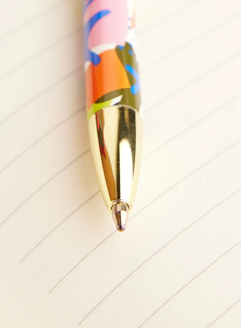 Typo Colorful Patterned Pen Smooth Writing