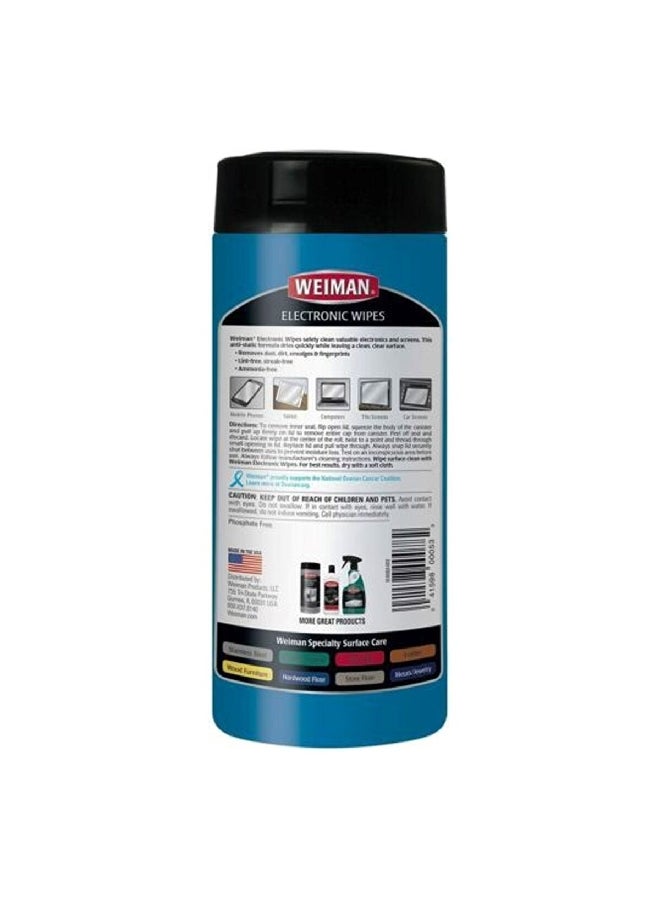 Weiman 30-Piece Electronic Screen Wipes 7 x 8 Inch 93  - Image 2
