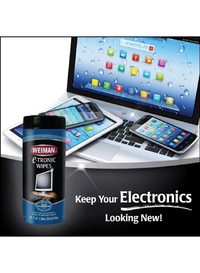 Weiman 30-Piece Electronic Screen Wipes 7 x 8 Inch 93  - Image 4