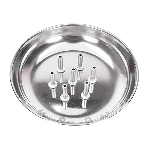 Stainless Steel Incense Holder with ash Catcher Plate Stainless Steel Incense Holder Stainless Steel Agarbatti Stand Traditional Religious and Spiritual Use and Also for Ethnic Festival for Multipurpo