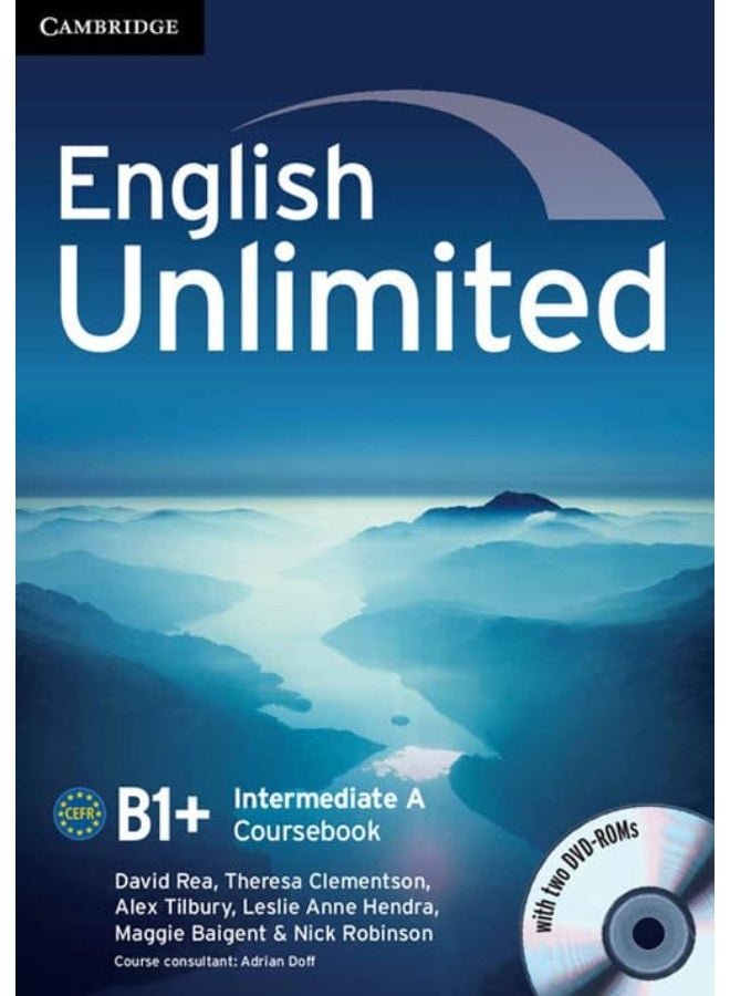 English Unlimited Intermediate A Combo with DVD-ROMs (2) 