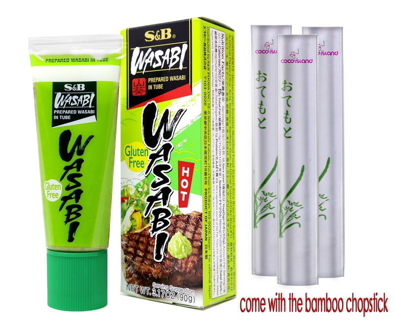 Prepared Wasabi in Tube, Family Size, 3.17 oz (90 g) - Image 3