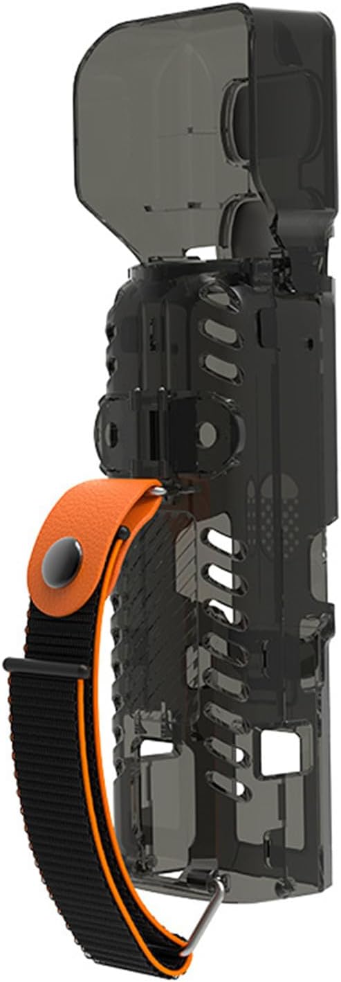 Xmipbs OSMO POCKET 3 Clear Protective Case AntiSlip Secure Finger Grip Strap Gimbal Guard Storage Shell for DJI Pocket 3 Gimbal Camera - Image 1