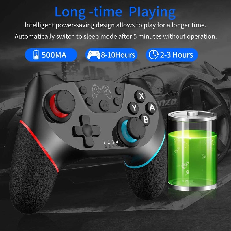 [2020 Upgraded Version] Wireless Switch Pro Controller Nintendo Switch Controller Switch Remote Gamepad Joystick - Image 5