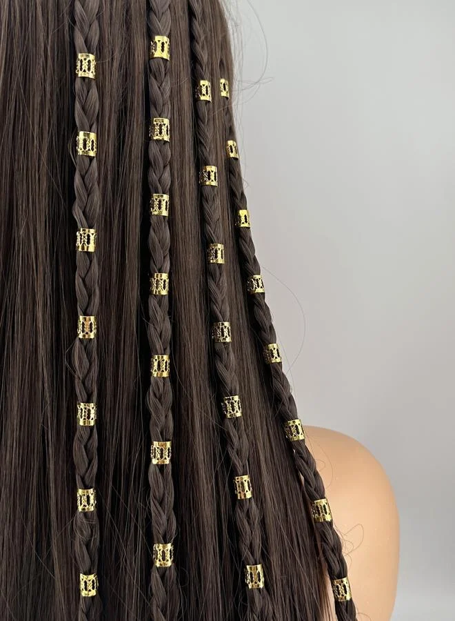 تايك تو Pack of 50 - Gold Hair Accessory