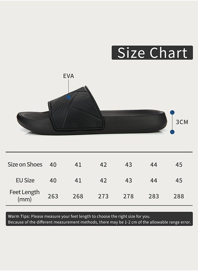D.D.Star Slippers For Men And Women, Extra Thick Soft Indoor & Outdoor Sandals for Men And Women, Non-slip Shower Shoes Bathroom Sandals.  - Image 3