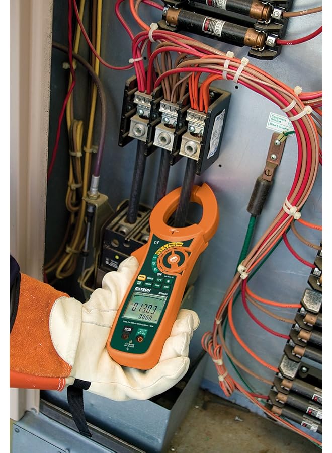 Extech Ma1500 True Rms 1500A Ac/Dc Clamp Meter And Ncv - Image 4