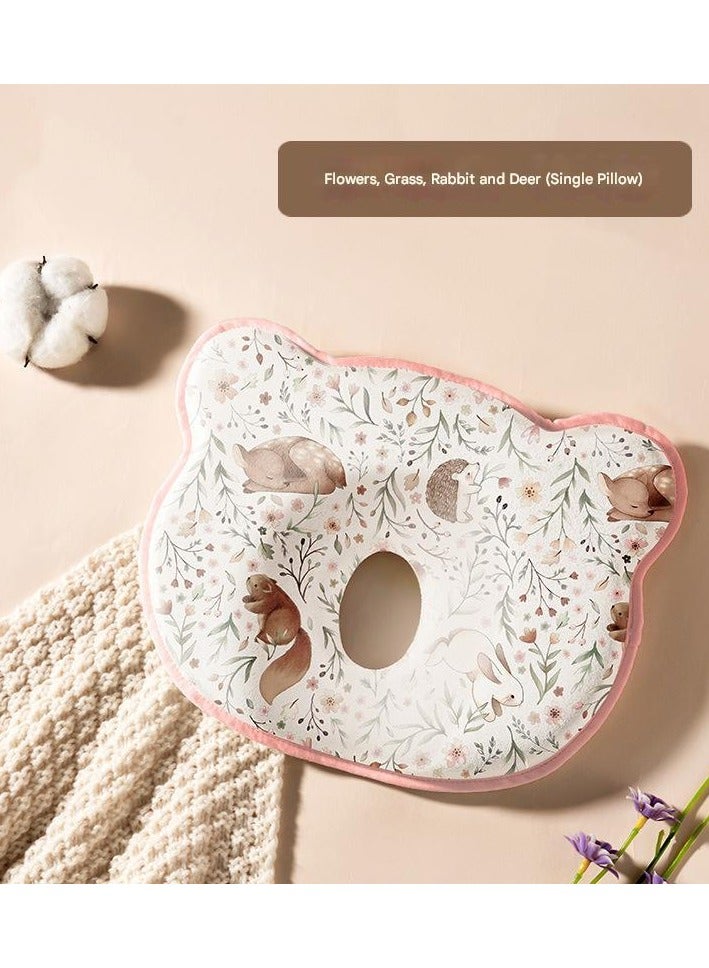 Specially Designed Baby Washable Pillow 0-1 Year old Auxiliary Round Head Artifact Universal Memory Cotton For All Seasons Baby
Shaped Pillow  - Image 1