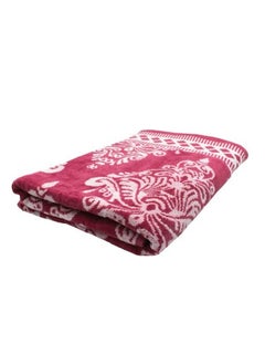 Duke DUKE BURSA Yarn dyed bath towel - 70 Cm x 140 Cm, Soft Towel 520 GSM, 100% Cotton (CRANBERRY).  - Image 3
