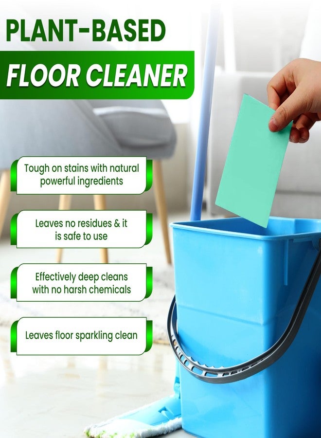 eStrip Floor Cleaner Sheets - 30 Sheets | Alternative to Liquid Cleaner for All Floor Types | Natural Floor Cleaner, Biodegradable & Fast-Dissolving | Plant-Based | No Harsh Chemicals | Eco-Friendly - Image 4