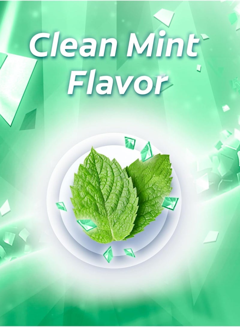 كولجيت معجون اسنان ماكس فريش كلين بالنعناع جل اخضر مع كريستالات تبريد من كولجيت 4 ×100 مل عبوة قطع - Image 4