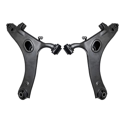 TRQ Front Lower Control Arm with Ball Joint Set Compatible with 2009-2013 Subaru Forester 2011-2014 Impreza - Image 1