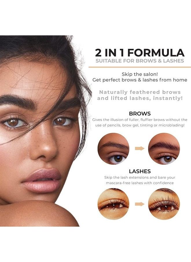 The Standard Beauty Brand - The Standard Beauty Co. Deluxe Brow Lamination & Lash Lift Kit | 2-in-1 Combo Kit | Easy At-Home DIY Perming Kit for Feathered Brows & Fanned Lashes | Instantly Fuller Eyebrows | Curled Eyelashes - Image 1