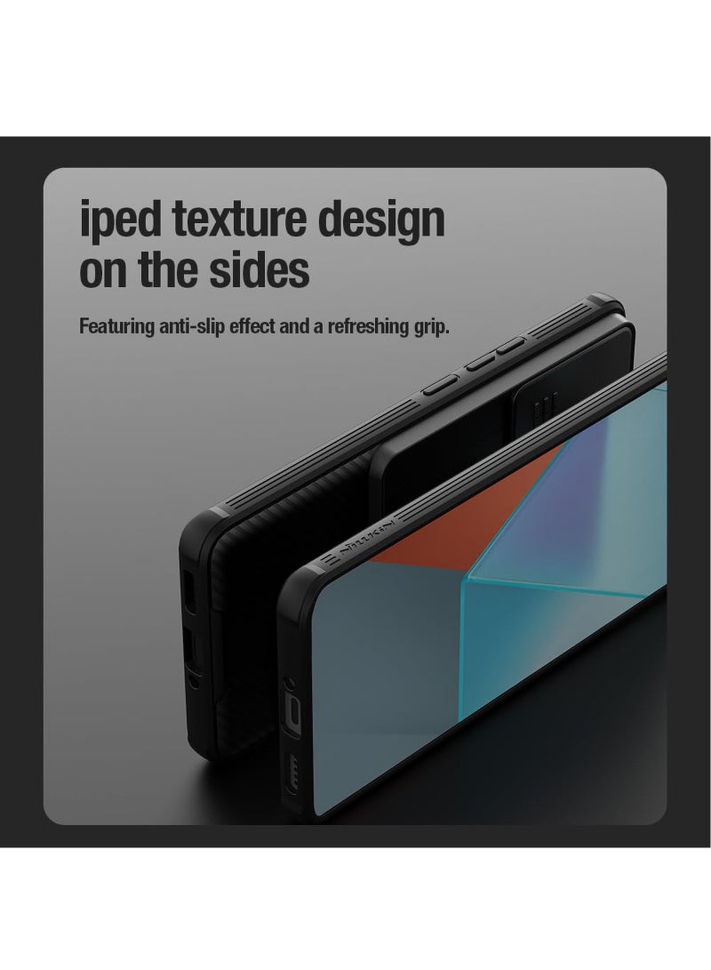 Xiaomi Redmi Note 13 Pro Plus Shockproof Airbag Bumper Case with Camera Lens Protection Slide Cover Anti Fingerprint Slim Fit Mobile Phone Casing - Image 5