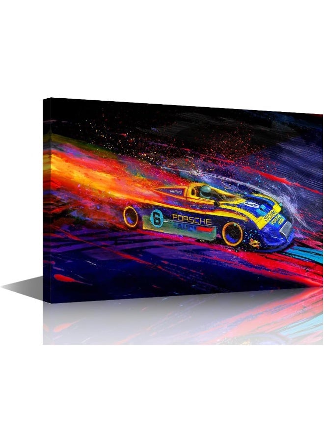 TISHIRON TUMOVO Formula Racing Poster Race Car Modern Wall Art - Image 1