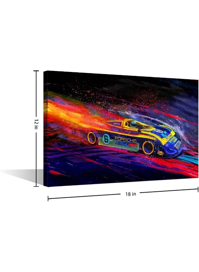 TISHIRON TUMOVO Formula Racing Poster Race Car Modern Wall Art - Image 5