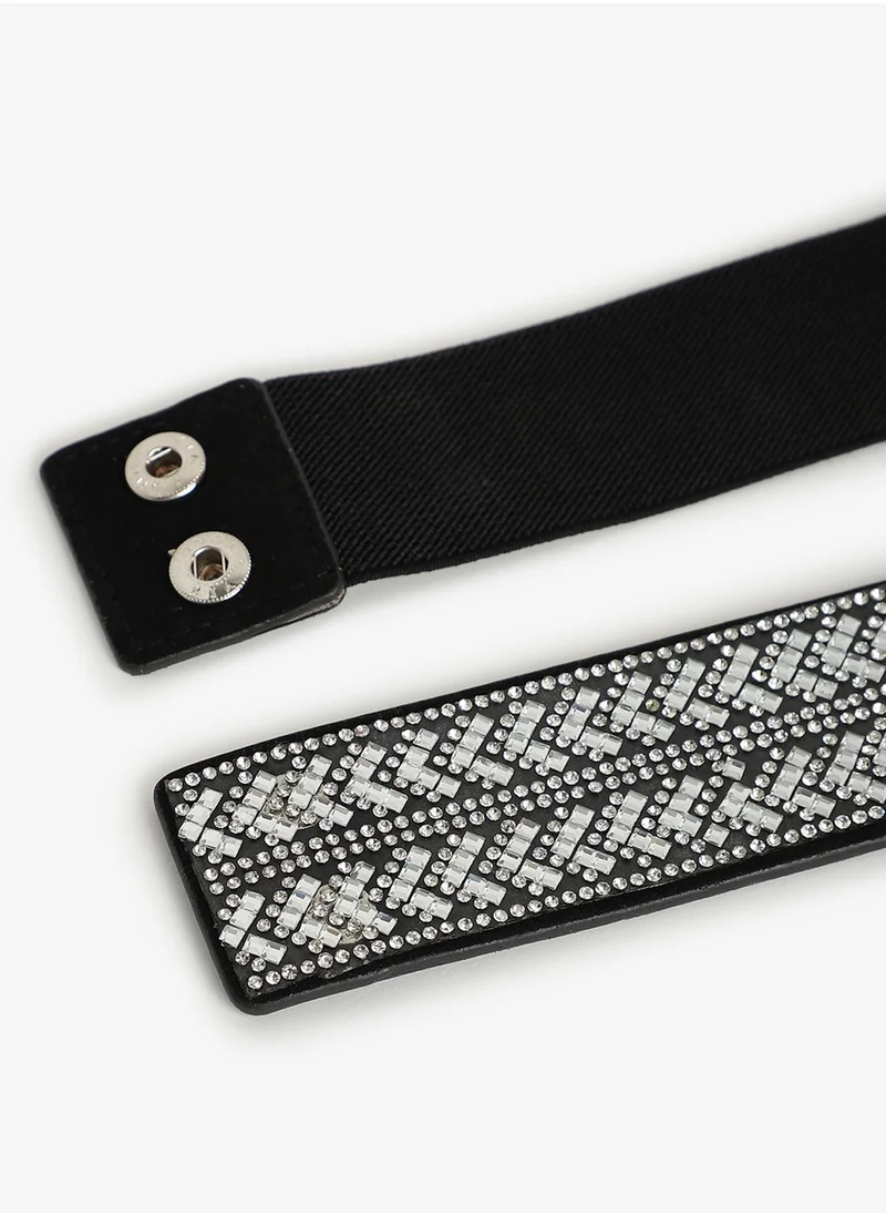 Haute Sauce Textured Waist Belt