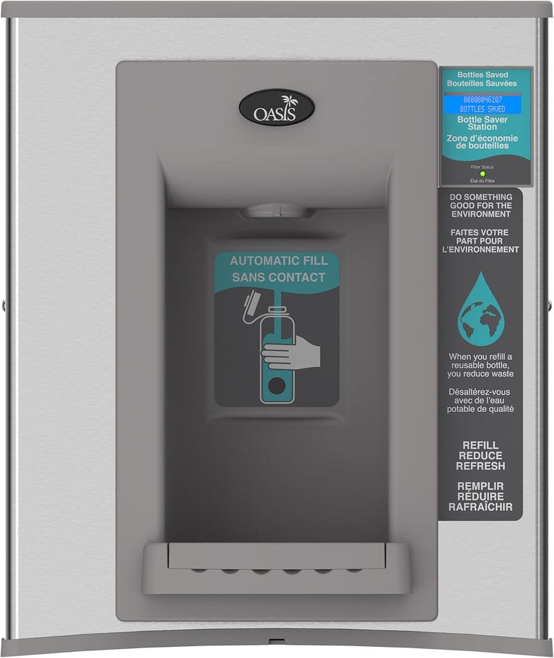 Oasis PWEBF VersaFiller HandsFree NonRefrigerated Sports Bottle Filler Retrofit Kit VersaCooler II Drinking Fountain - Image 2