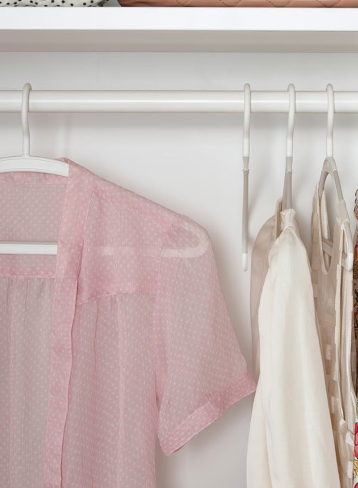 Ikea TRYSSE - Hanger - White/Grey - 5 Pack - Image 3