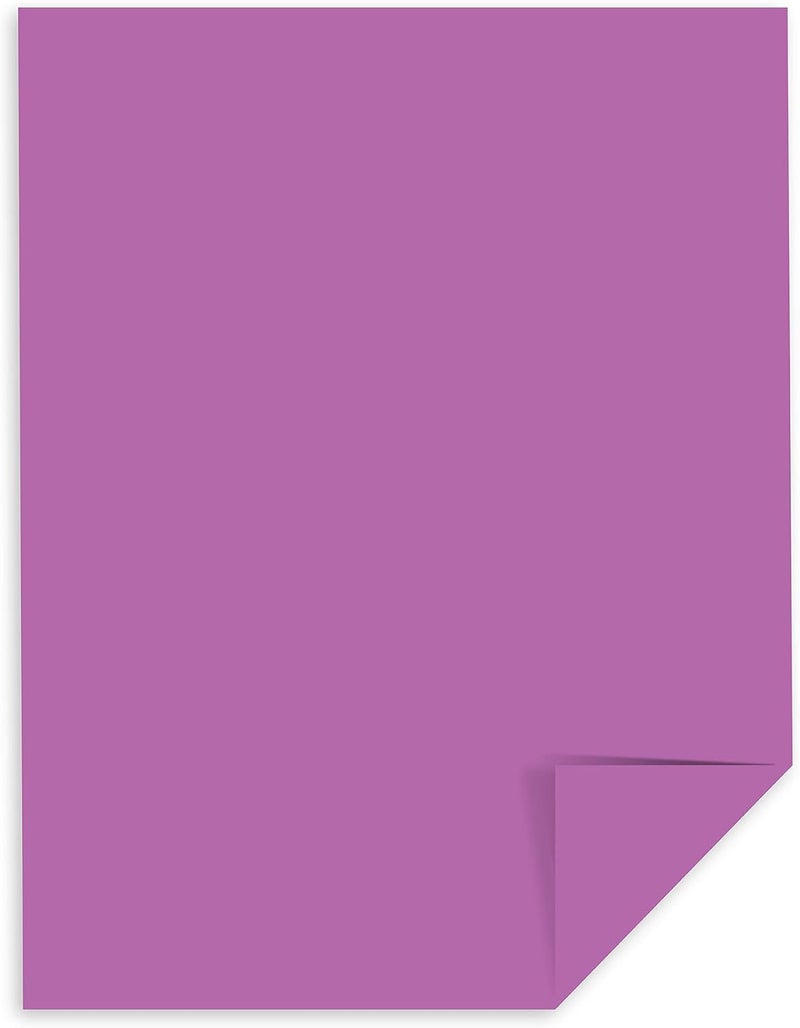 Astrobrights Neenah Premium Color Paper, 24 lb, 8.5 x 11 Inches, 500 Sheets, Planetary Purple (22671) - Image 2