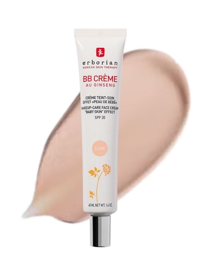 اربوريان كريم إربوريان بأو الجينسنغ عامل حماية من الشمس20، كلير - تغطية مثالية للبشرة وحماية من الشمس 40 مل - Image 1