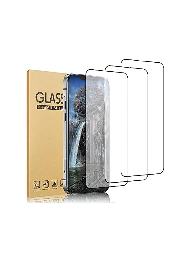 PROMASS Designed for iPhone 13 Pro Max Screen Protector, 3 Pack HD Tempered Glass Film, 9H Hardness, Bubble Free, 5G 6.7 Inch, Easy Installation - Image 1