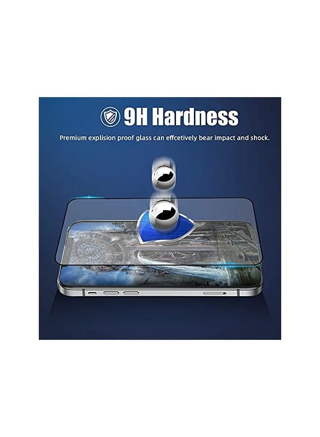 PROMASS Designed for iPhone 13 Pro Max Screen Protector, 3 Pack HD Tempered Glass Film, 9H Hardness, Bubble Free, 5G 6.7 Inch, Easy Installation - Image 3