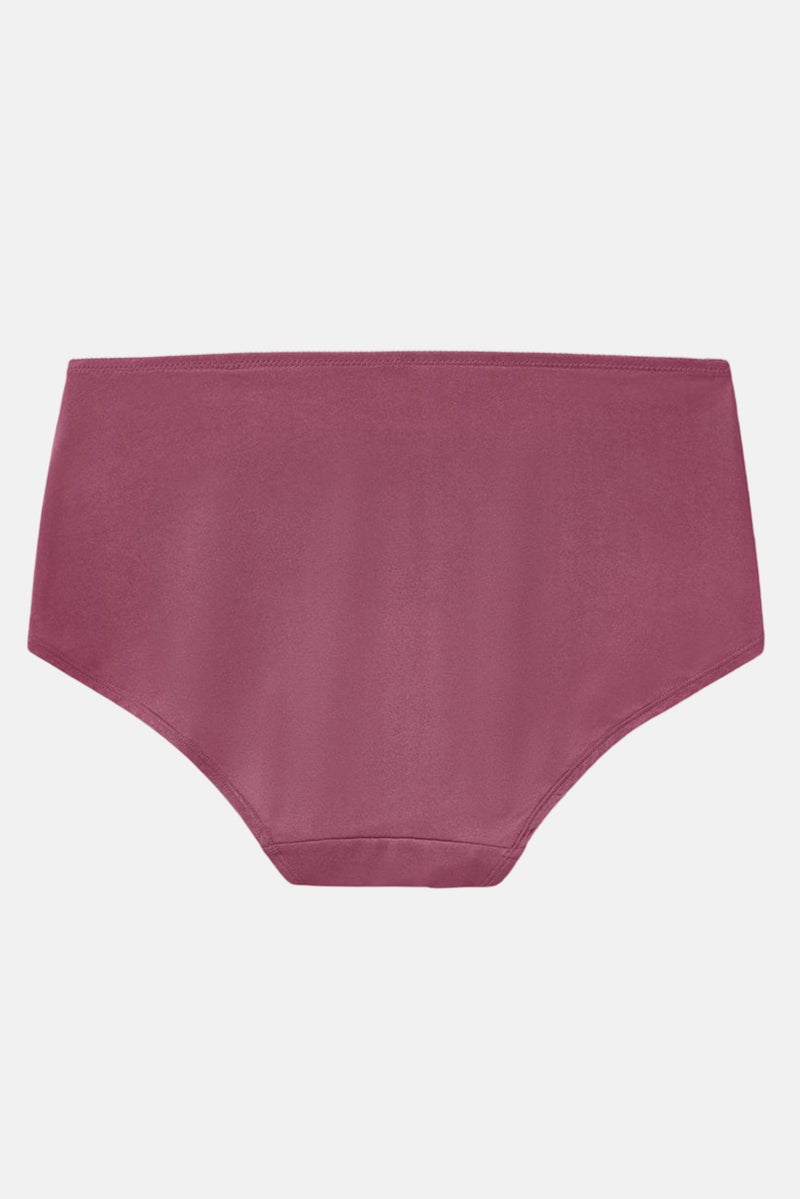 Tchibo شورت نسائي من الدانتيل بارتفاع متوسط، وردي - Image 3