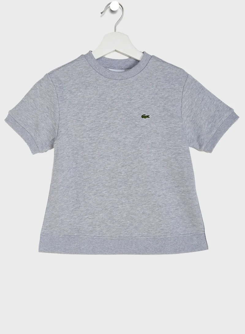 LACOSTE Logo Crew Neck T-Shirt