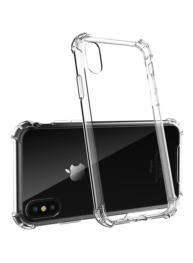جراب خلفي من السيليكون لهاتف أبل آيفون Xs ماكس شفاف - Image 3