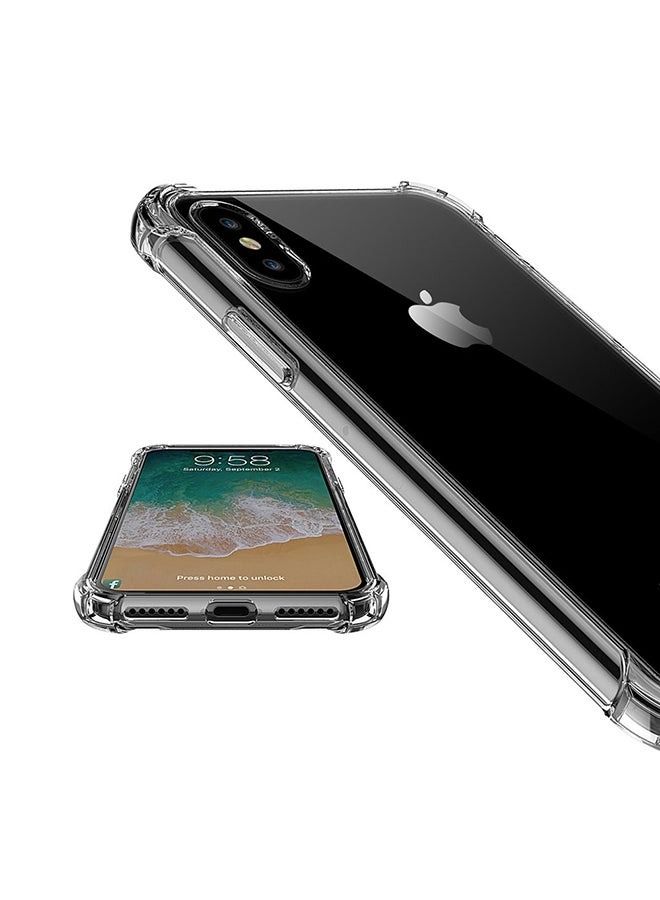 جراب خلفي من السيليكون لهاتف أبل آيفون Xs ماكس شفاف - Image 4