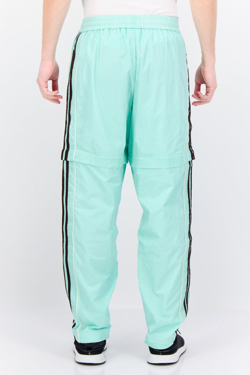Adidas Men Sportswear Fit Outdoor Track Pants, Mint Blue  - Image 2