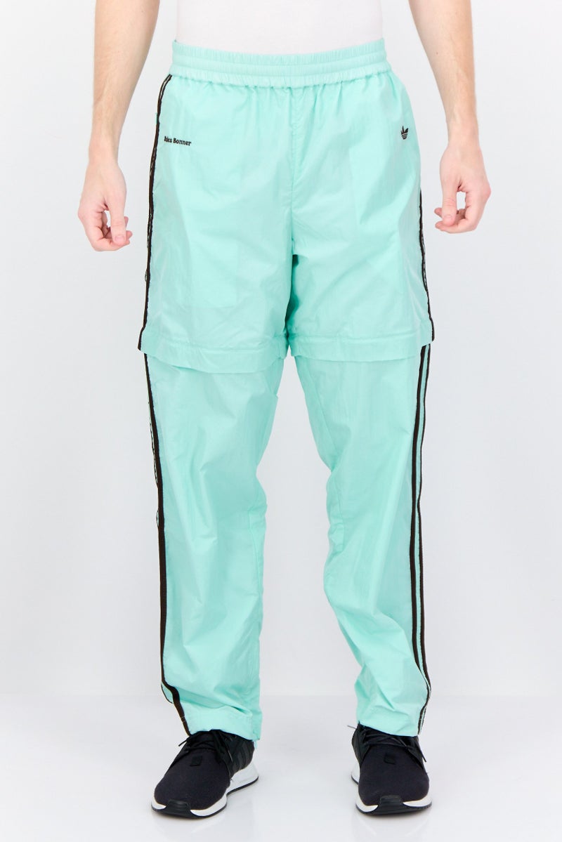 Adidas Men Sportswear Fit Outdoor Track Pants, Mint Blue  - Image 1