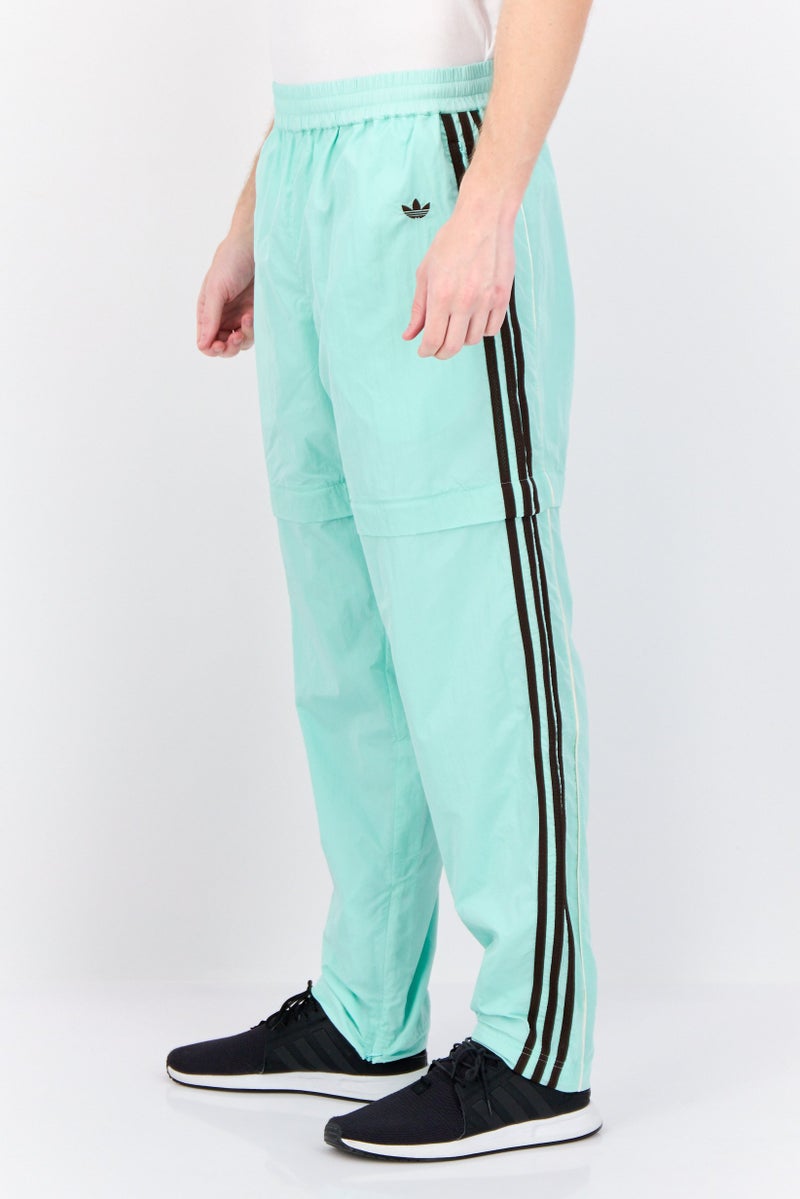 Adidas Men Sportswear Fit Outdoor Track Pants, Mint Blue  - Image 4