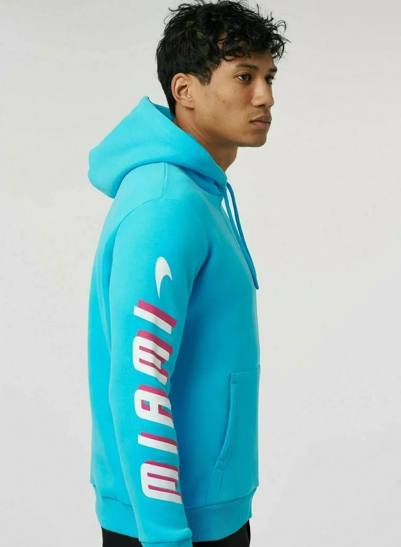 Mclaren  MCLAREN MENS MIAMI NEON LOGO HOODIE for Men | Best Price UAE