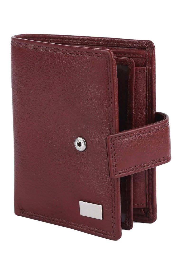 ALLKING - leather Men Wallet with Loop Closure - Image 1