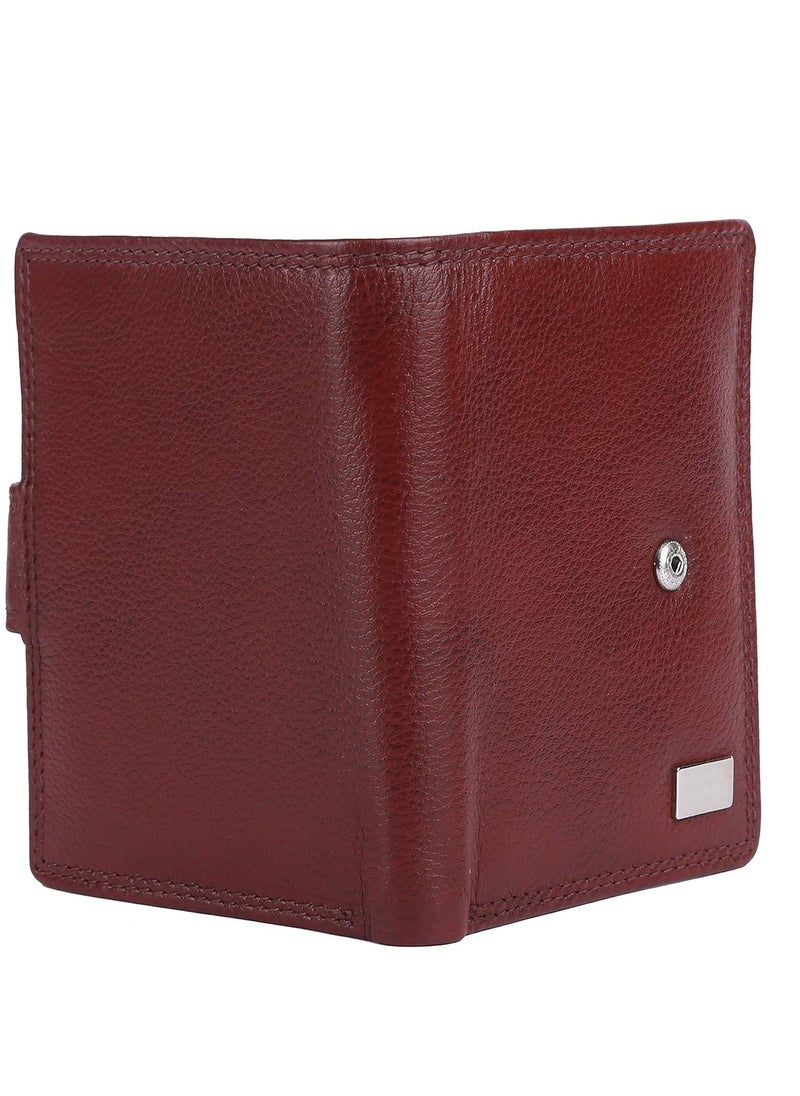 ALLKING - leather Men Wallet with Loop Closure - Image 1