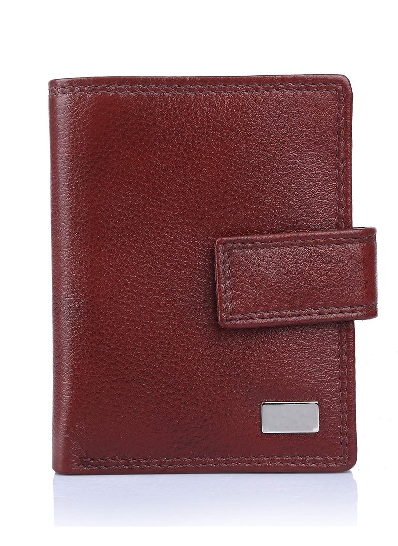 ALLKING - leather Men Wallet with Loop Closure - Image 1