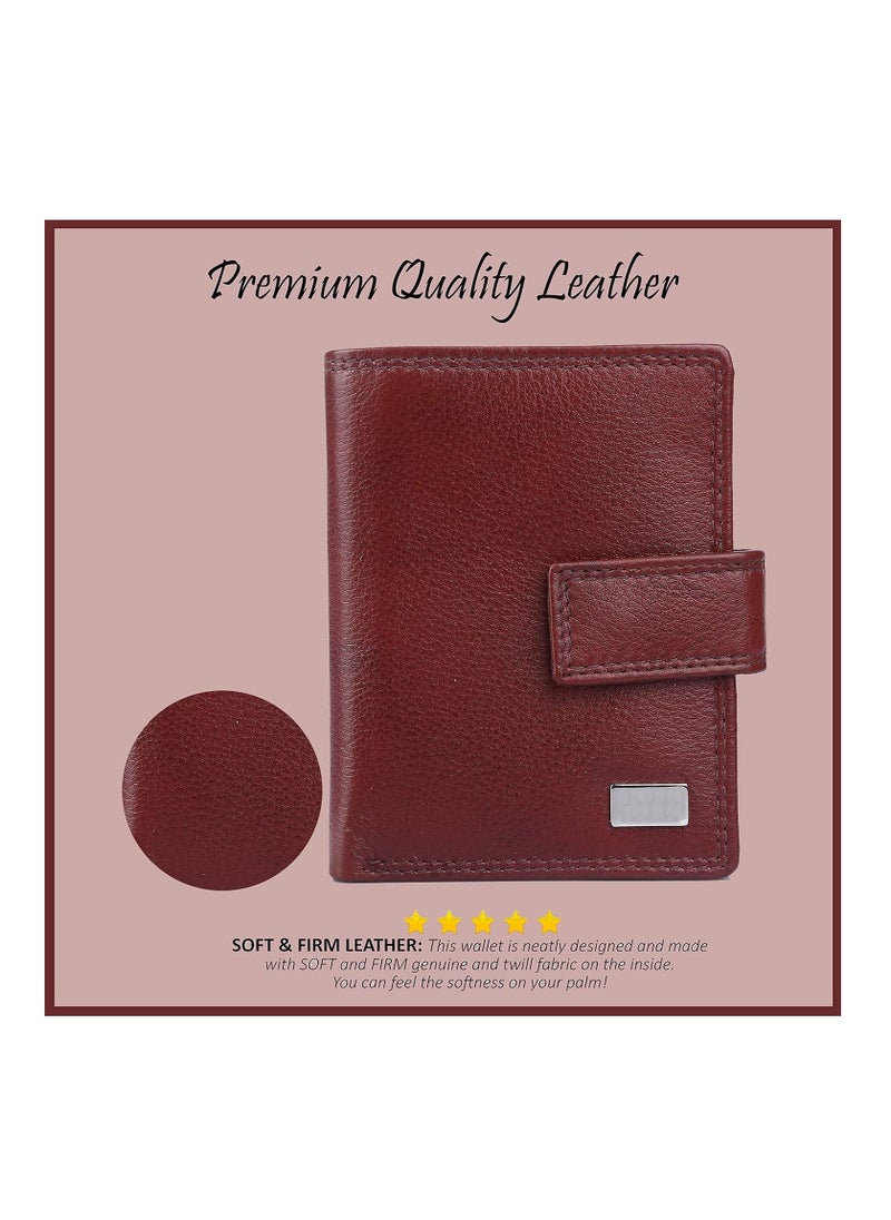 ALLKING - leather Men Wallet with Loop Closure - Image 1