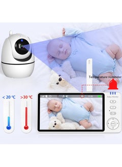 LOVNOV Baby Monitor with Camera and Audio, 720P Secure Wi-Fi Video Camera, Breathing Motion Tracker, 2-Way Audio, Night Vision, Remote Pan-Tilt-Zoom, 300m  - Image 5
